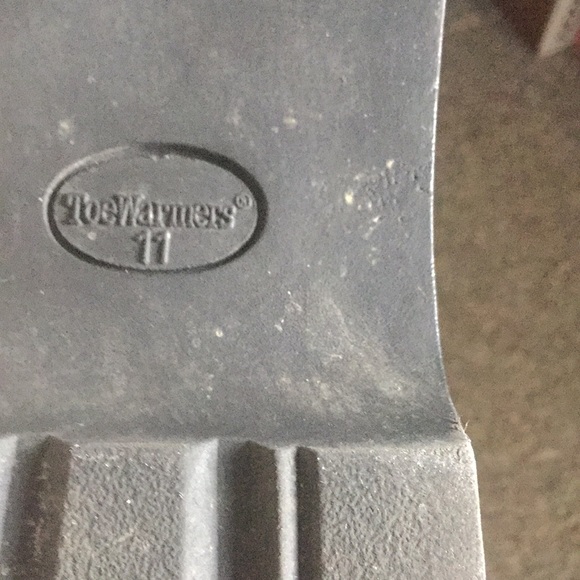 Size 11ww toe warmers woman angle boots - Picture 2 of 3